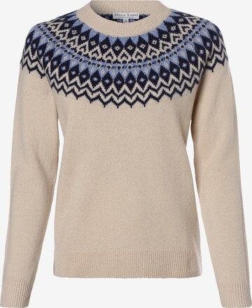 Marie Lund Pullover in Beige: predná strana