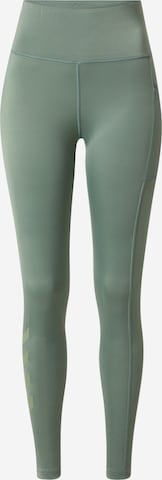 Pantaloni sport 'Tola' de la Hummel pe verde: față