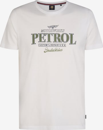 Petrol Industries T-Shirt in Weiß: Vorderseite