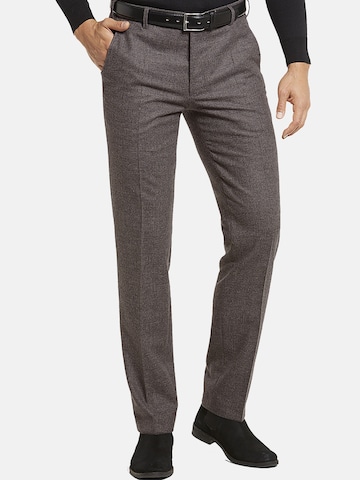 Regular Pantalon chino 'Rio 2-8812' MEYER en marron : devant