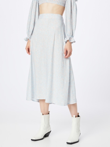 Monki Skirt in Blue: front