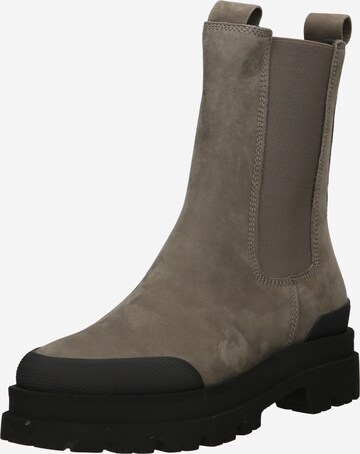 Kennel & Schmenger Chelsea boots 'POINT' in Grey: front