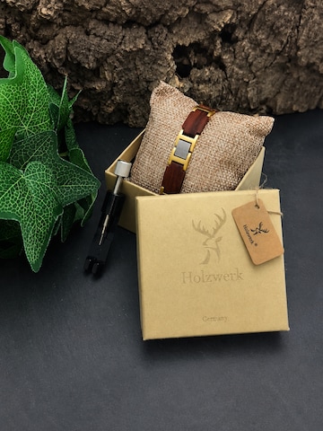 Holzwerk - Pulsera 'RIEDSEE' en marrón