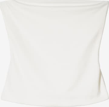 Haut Bershka en beige : devant