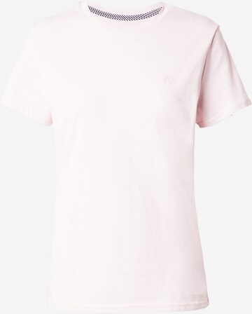 Volcom T-shirt 'STONE BLANKS' i rosa: framsida