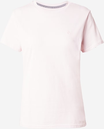 T-shirt 'STONE BLANKS' Volcom en rose : devant