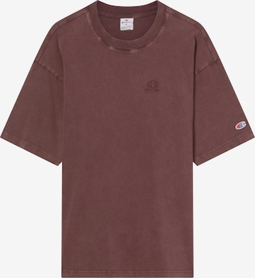 Tricou de la Champion Authentic Athletic Apparel pe maro: față