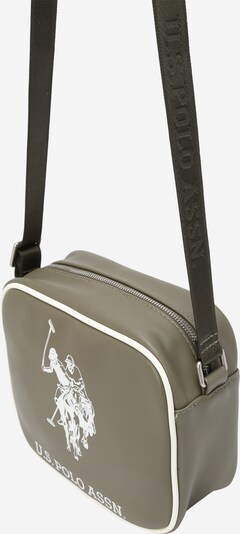 U.S. POLO ASSN. Sac à bandoulière en vert / blanc, Vue avec produit