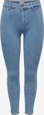Only Petite Skinny Jeans i blå: forside