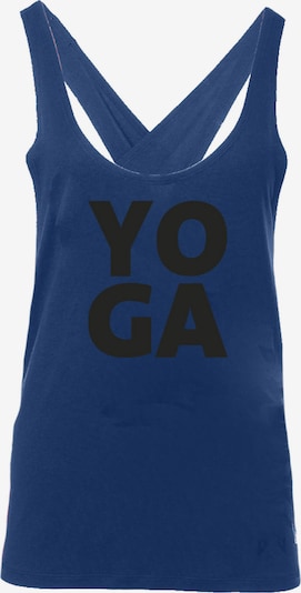 Kismet Yogastyle Sports Top 'Aja' in Dark blue / Black, Item view