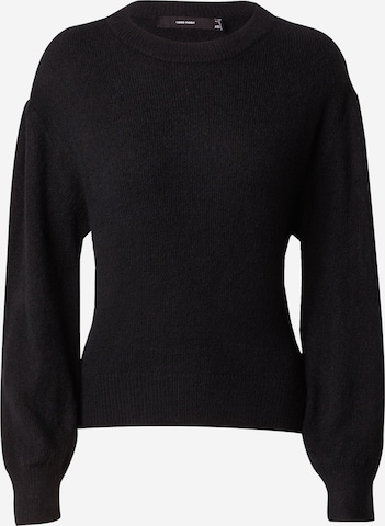 Pull-over 'RILEY' VERO MODA en noir : devant