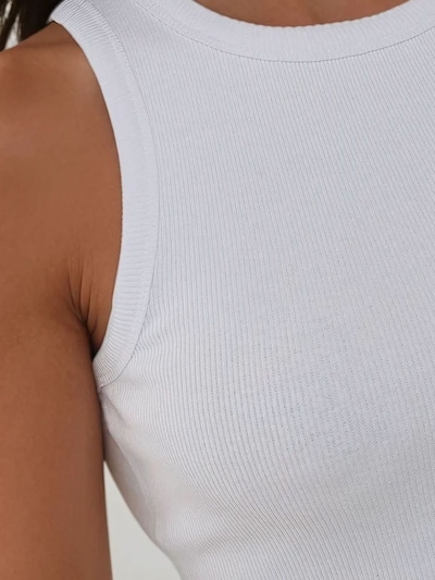 Hiccup Haut en blanc, Vue avec produit
