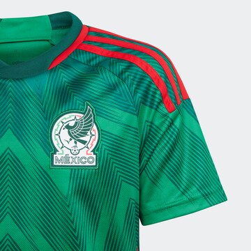 ADIDAS PERFORMANCE - Camisa funcionais 'Mexico 22 Home' em verde