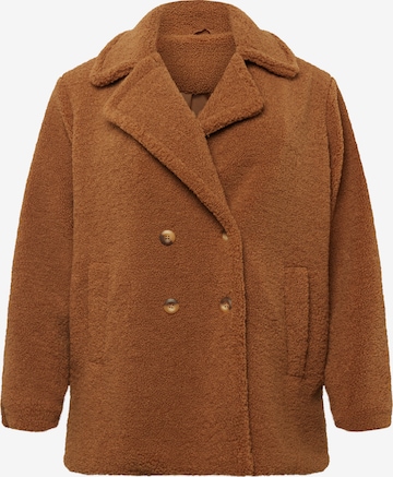 Guido Maria Kretschmer Curvy Collection Between-Season Jacket 'Sena' in Brown: front