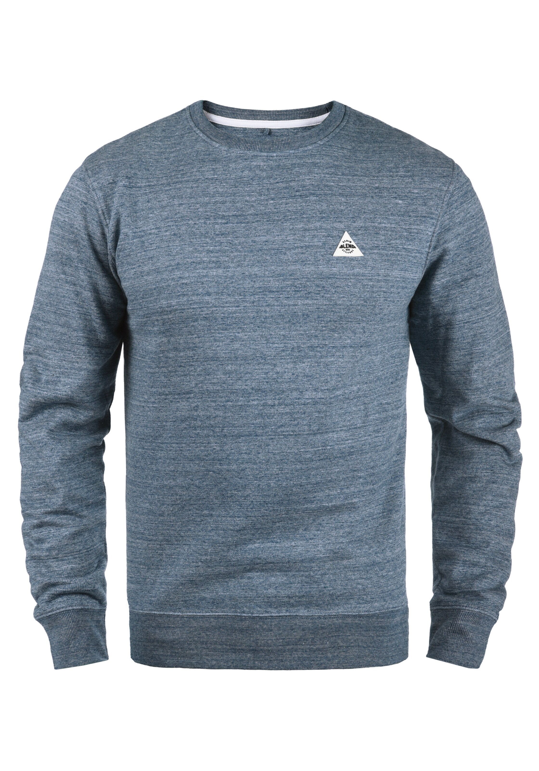 BLEND Sweatshirt 'Henry' in Blauw: voorkant