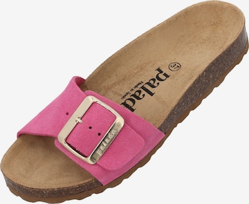 Palado Mules 'Malta' in Pink: front