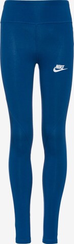 Nike Sportswear Leggings 'Favorites' in Blau: predná strana