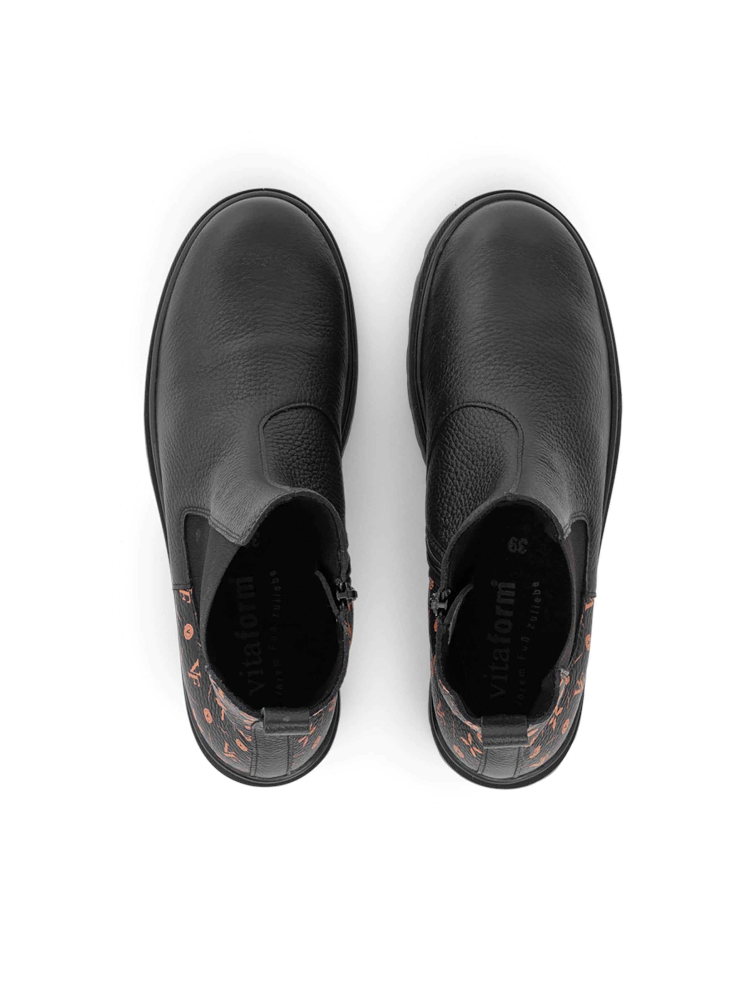 Chelsea Boots VITAFORM en noir