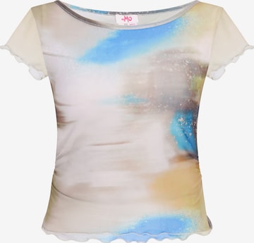 T-shirt MYMO en bleu : devant