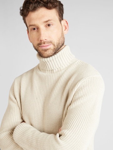 TOPMAN Sweter w kolorze beżowy