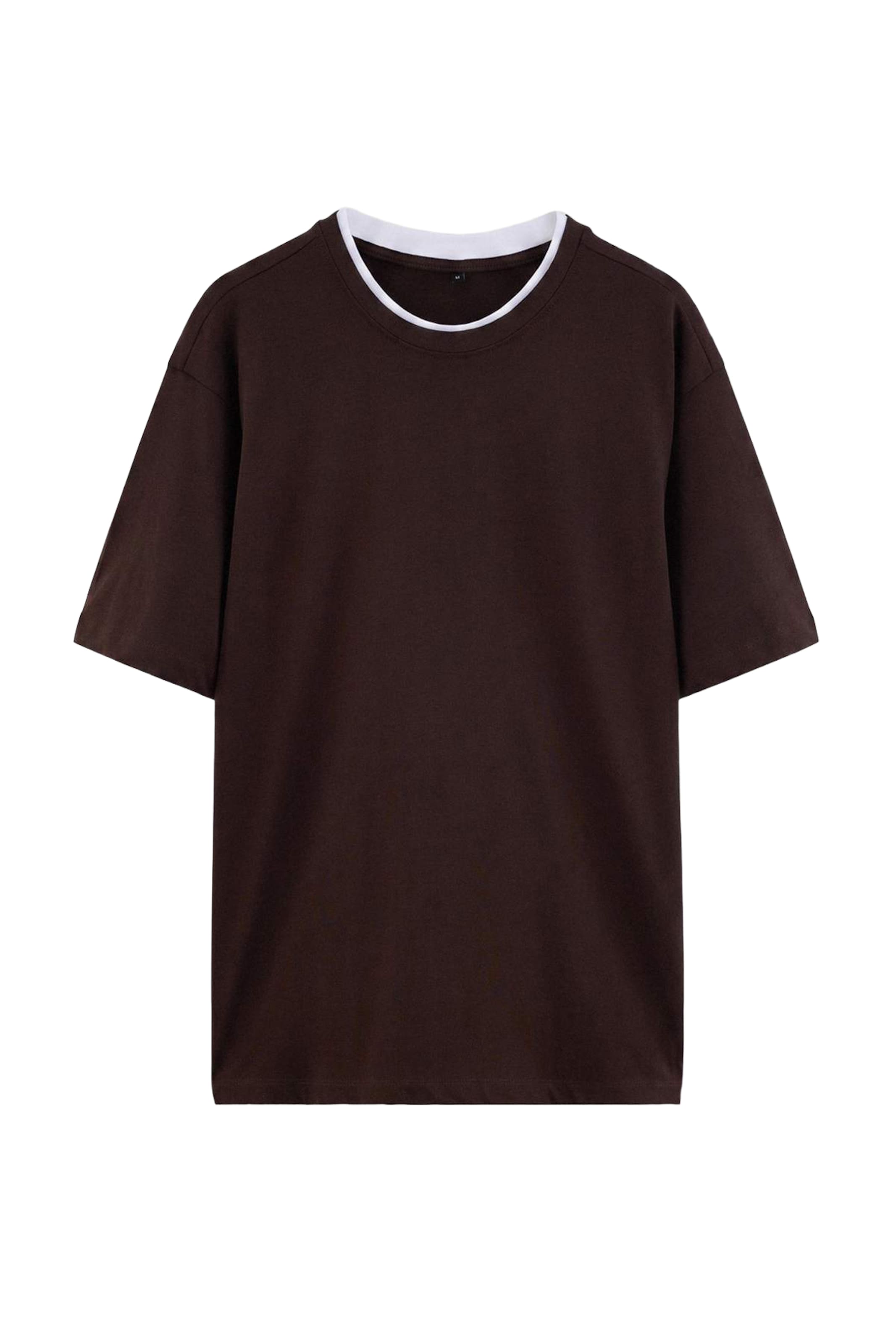 Trendyol - Camiseta en marrón: frente