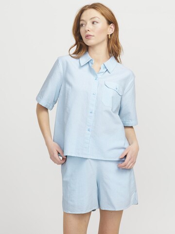 JJXX Blouse 'JXSIVA' in Blue: front