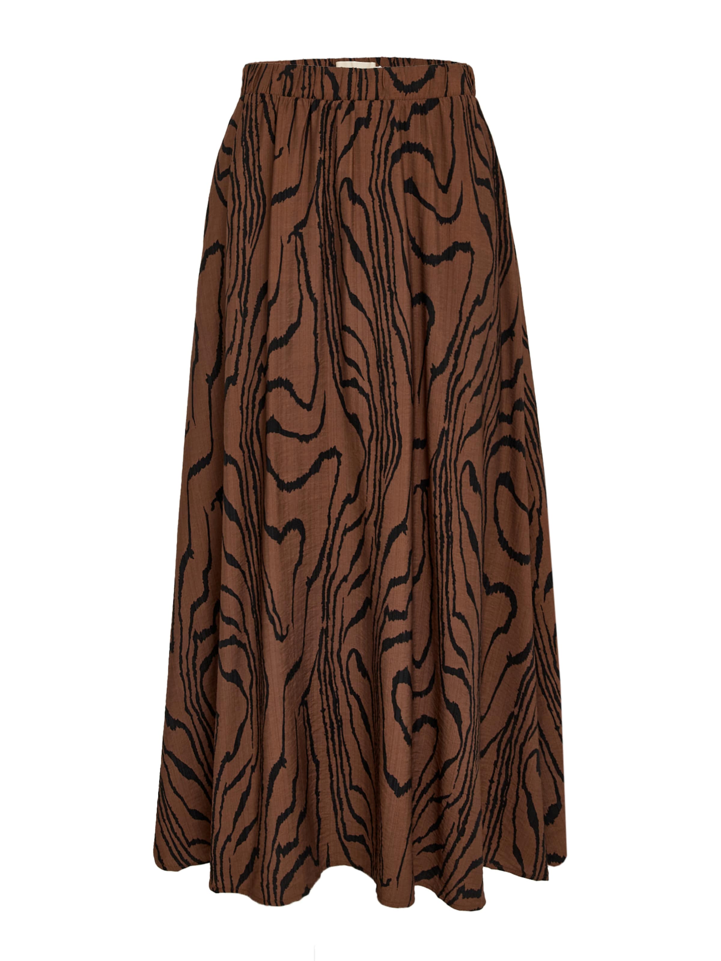 Peppercorn Rok 'Ozzy' in Bruin: voorkant