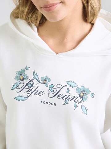 Pepe Jeans Sweatshirt i hvid