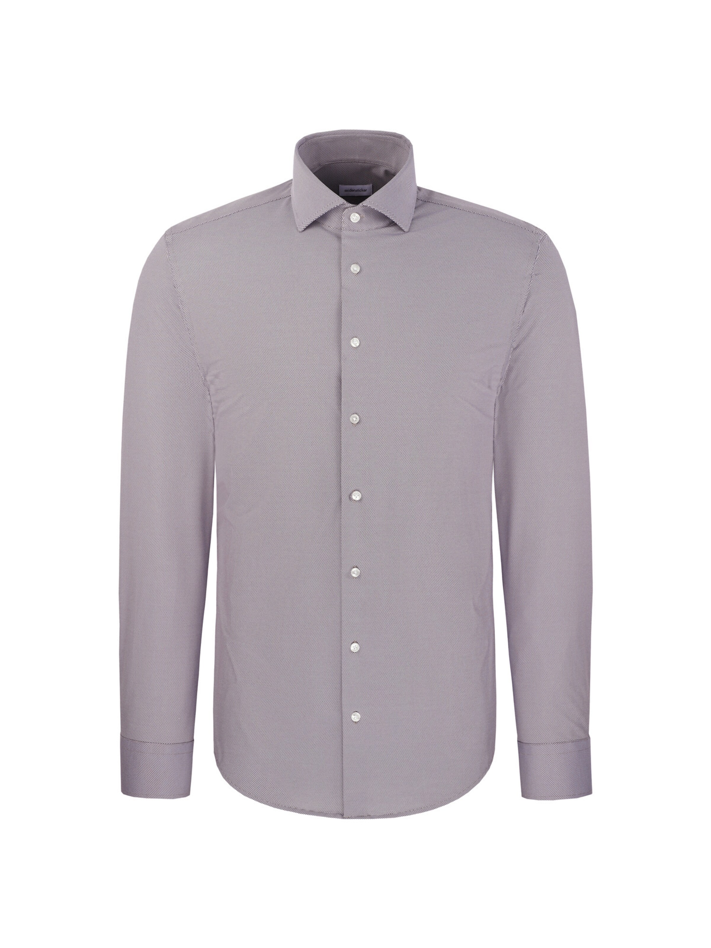 SEIDENSTICKER Regular Fit Hemd in Lila: Vorderseite