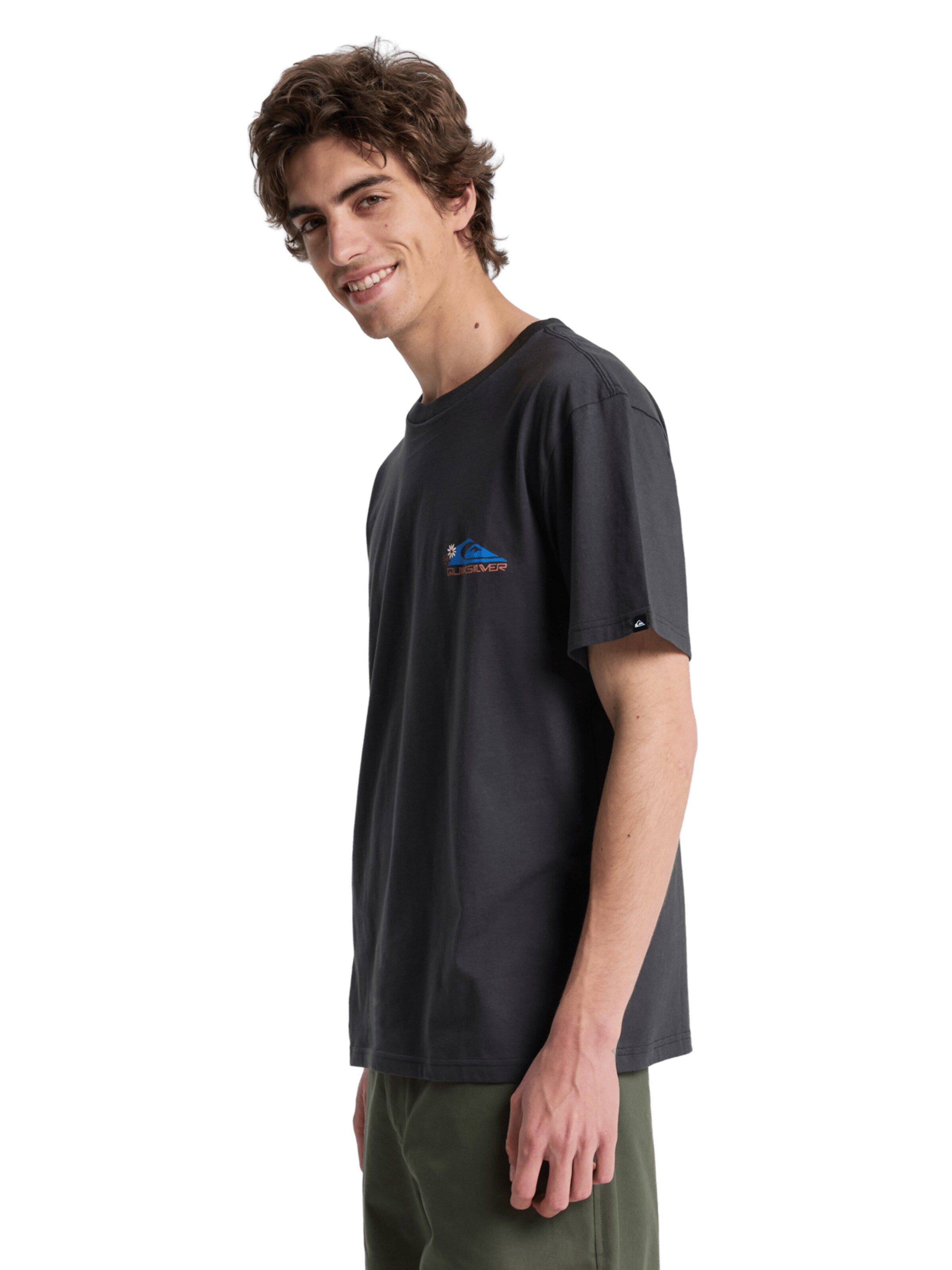 QUIKSILVER T-shirt in Schwarz