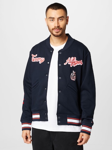 Veste mi-saison TOMMY HILFIGER en bleu : devant