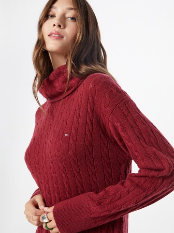 Rochie tricotat de la TOMMY HILFIGER pe roșu