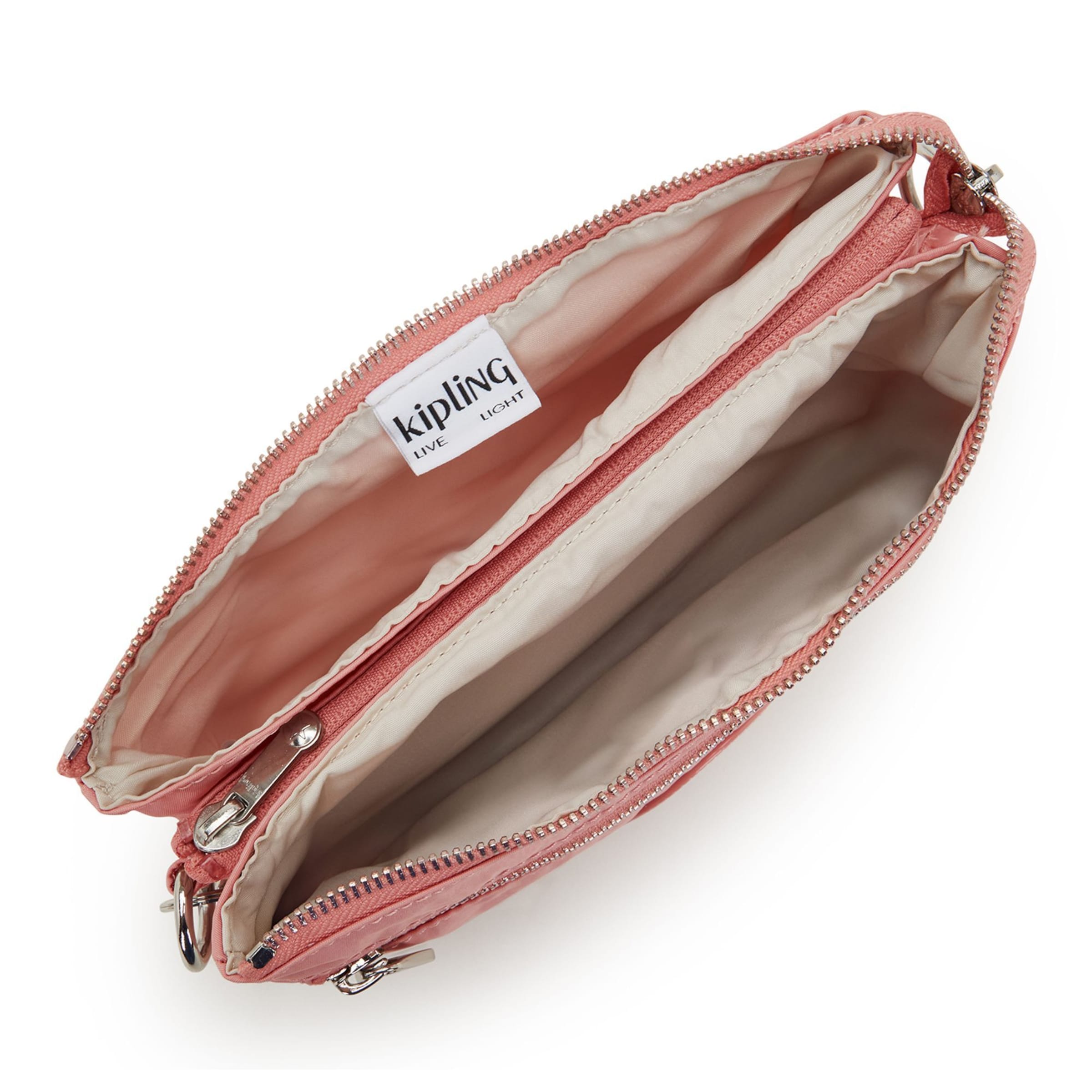 KIPLING Umhängetasche 'Riri Zip' in Pink