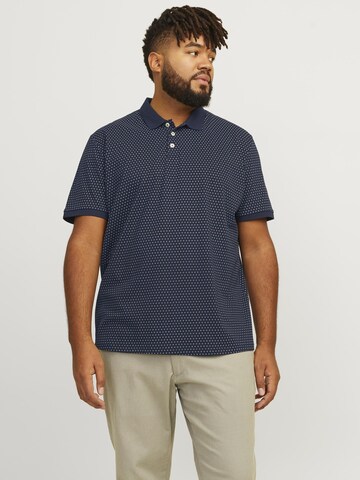 Jack & Jones Plus Shirt in Blauw: voorkant