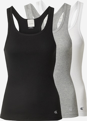 Maillot de corps Calvin Klein Underwear en gris : devant