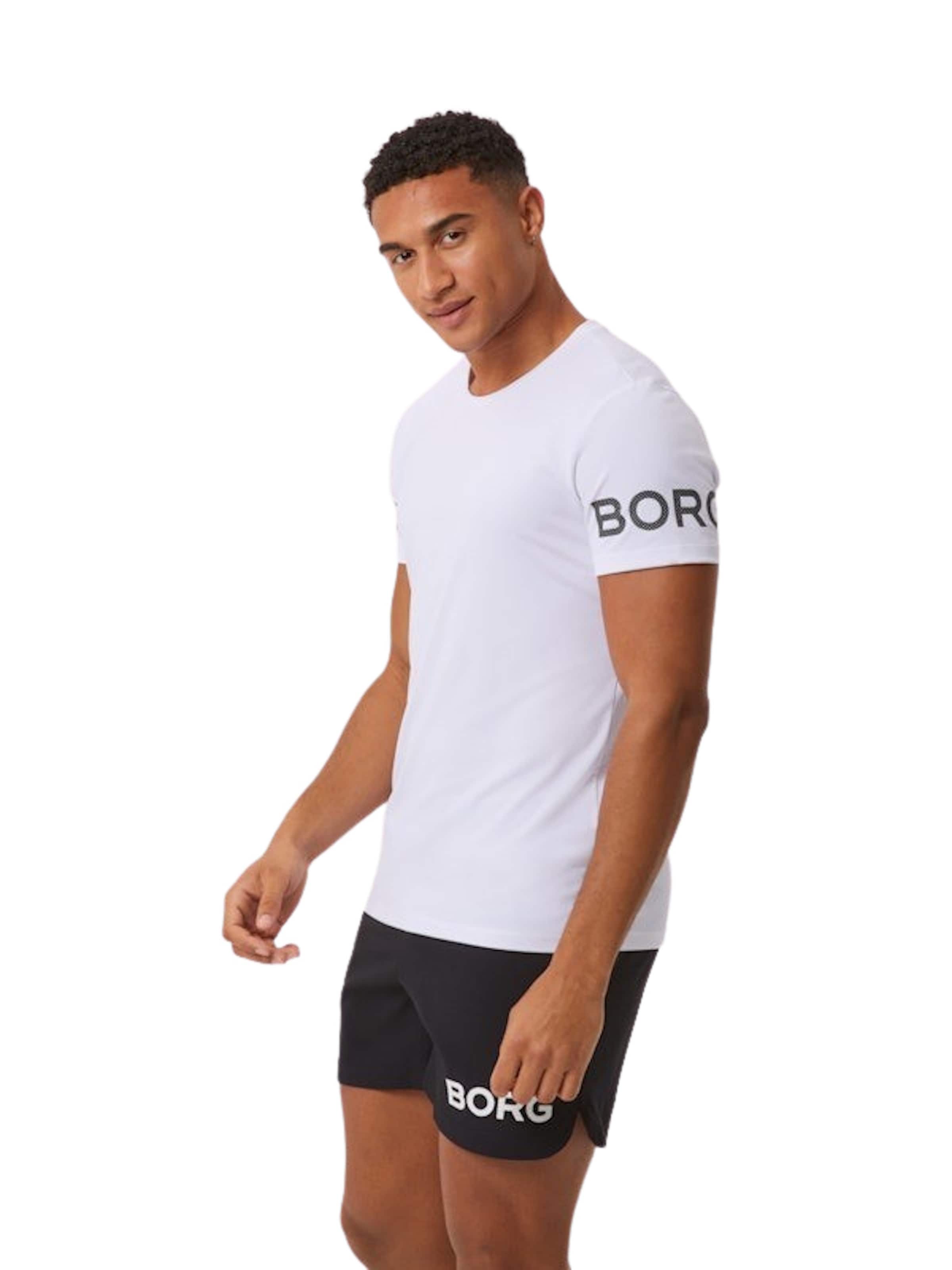 Tricou funcțional de la BJÖRN BORG pe alb