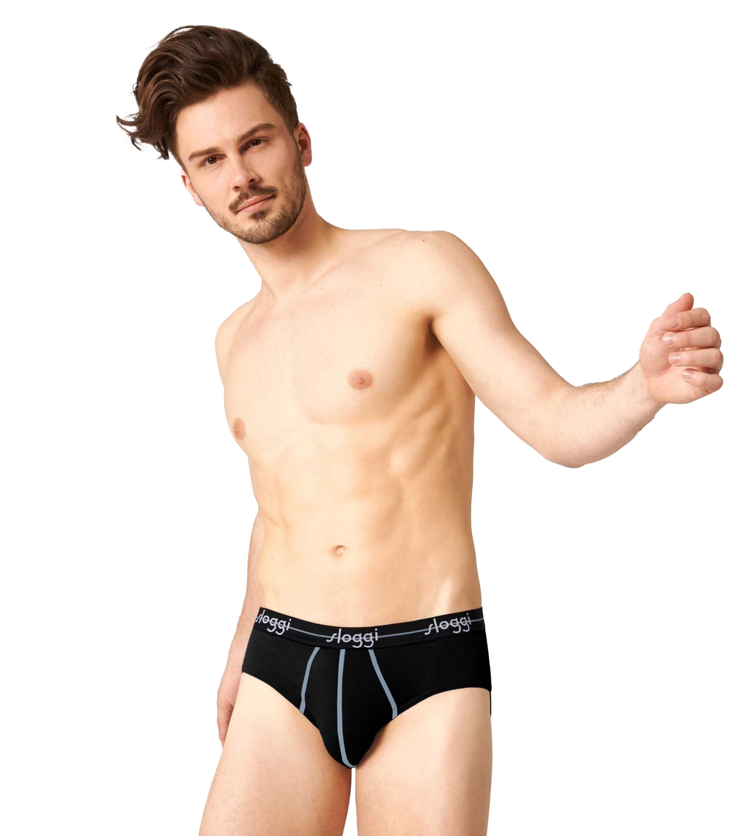 SLOGGI Slipy w kolorze czarny: przód