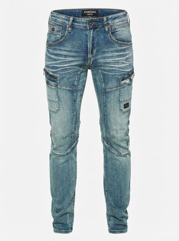 Slimfit Jeans di KOROSHI in blu: frontale