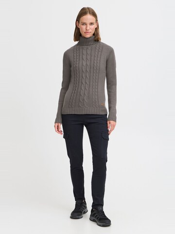 Oxmo - Jersey 'Cathy' en gris: frente