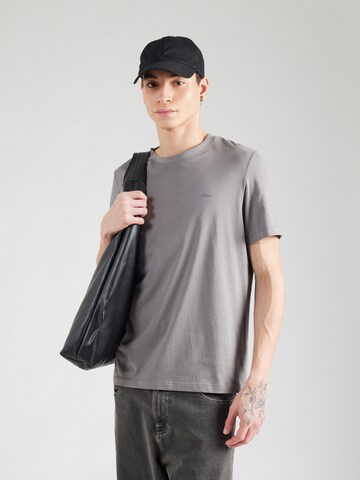 Maglietta di s.Oliver in grigio: frontale