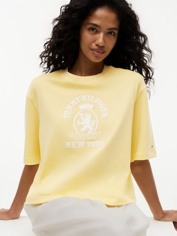 TOMMY HILFIGER Μπλουζάκι σε κίτρινο