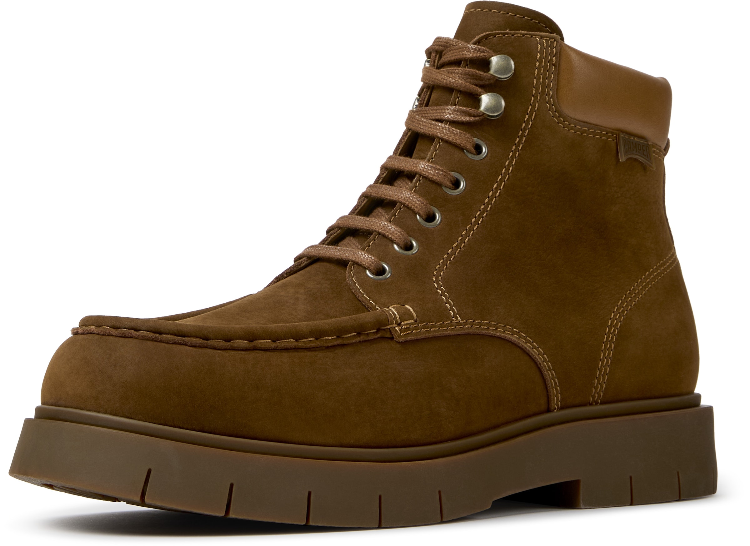 Boots stringati ' Alaro ' di CAMPER in marrone: frontale