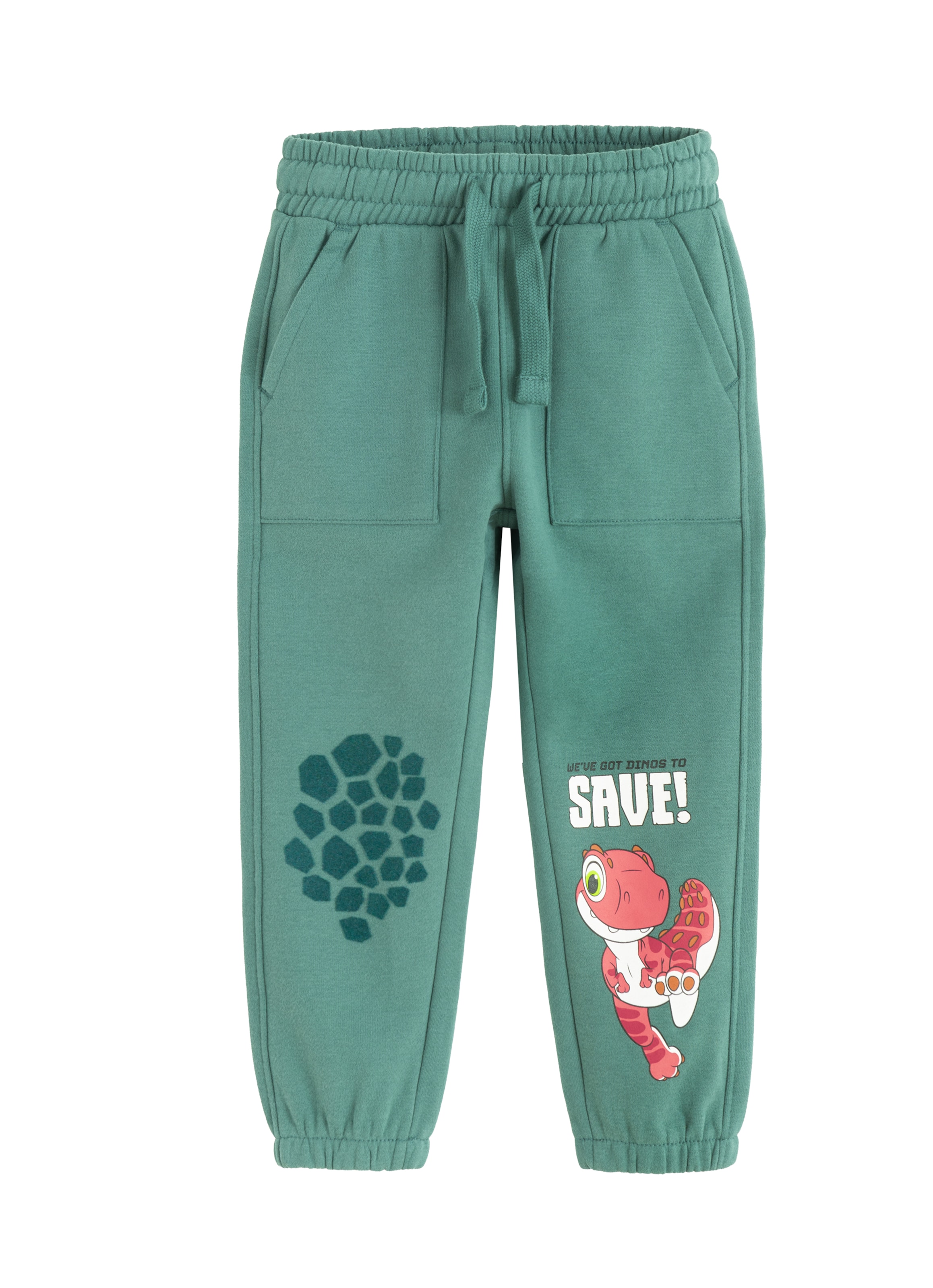 Cool Club - Loosefit Calças em verde: frente