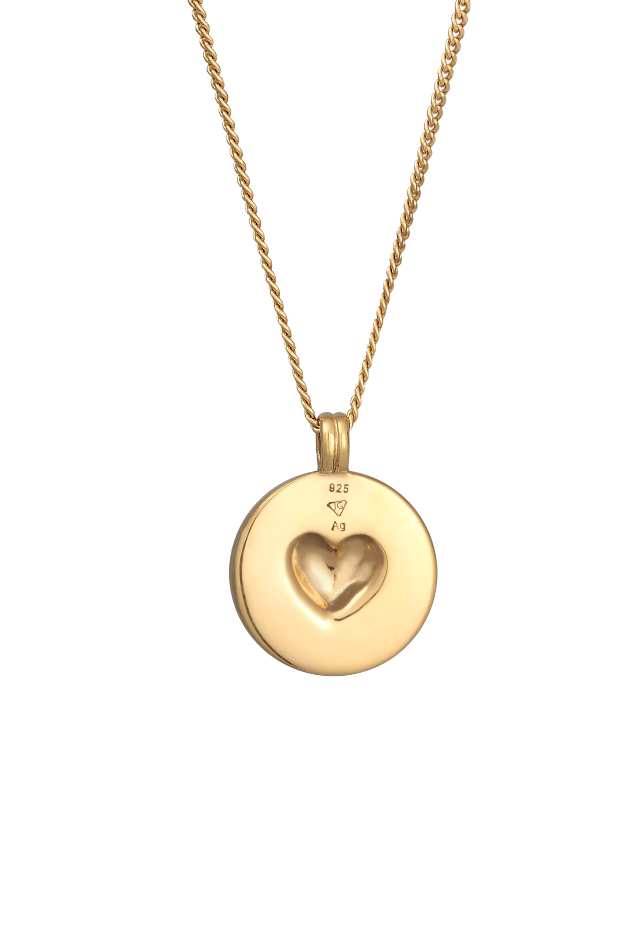 ELLI - Cadena 'Plättchen' en oro