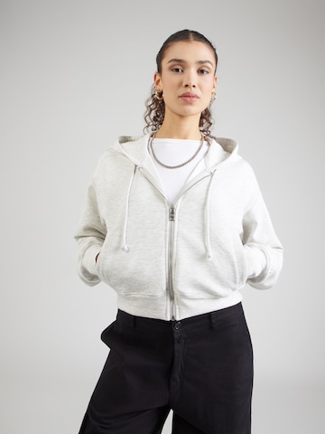 Giacca di felpa di Abercrombie & Fitch in grigio: frontale