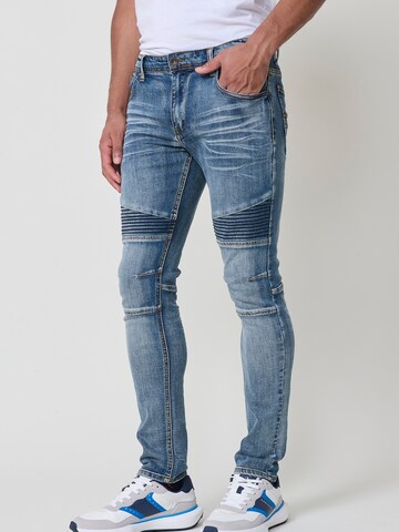 KOROSHI Skinny Jeans in Blauw: voorkant