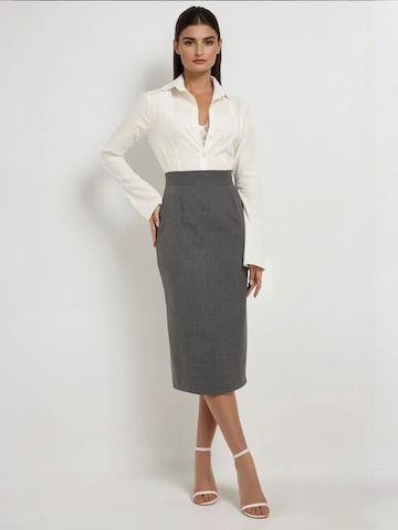 Hiccup Skirt in Grey