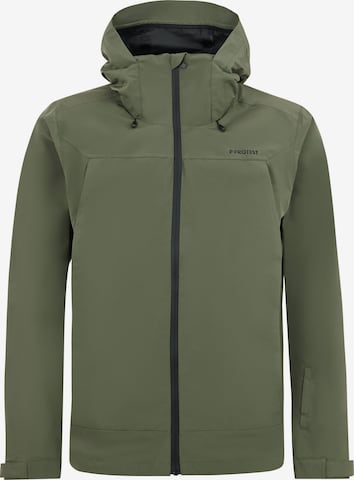 PROTEST Winterjacke 'PRTWOODGATE' in Grün: Vorderseite