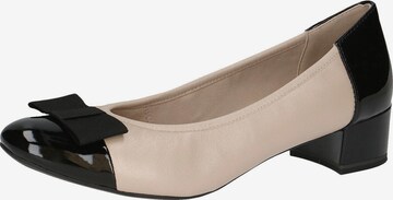 CAPRICE Pumps in Beige: voorkant