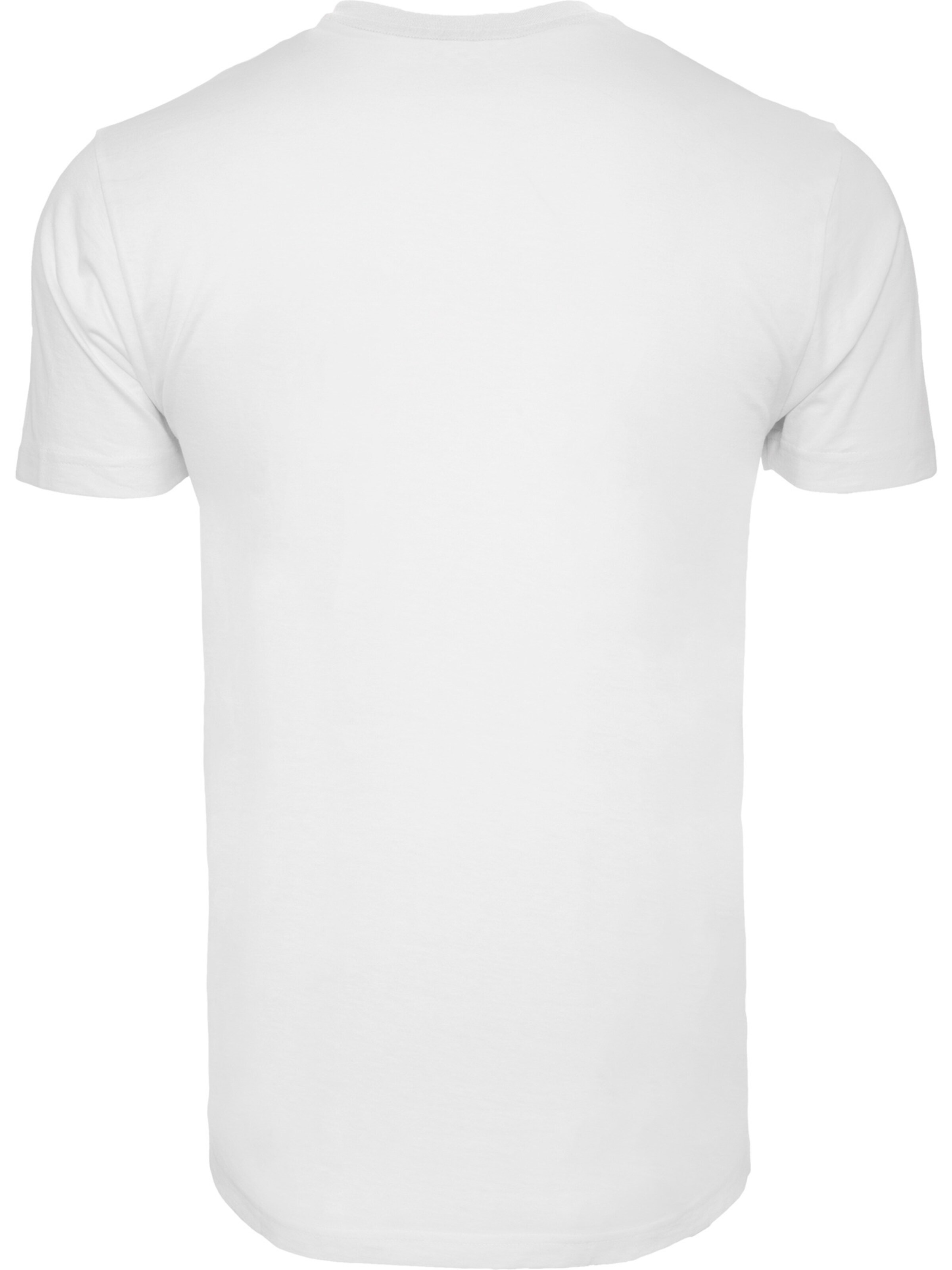 T-Shirt 'Tom Und Jerry' F4NT4STIC en blanc